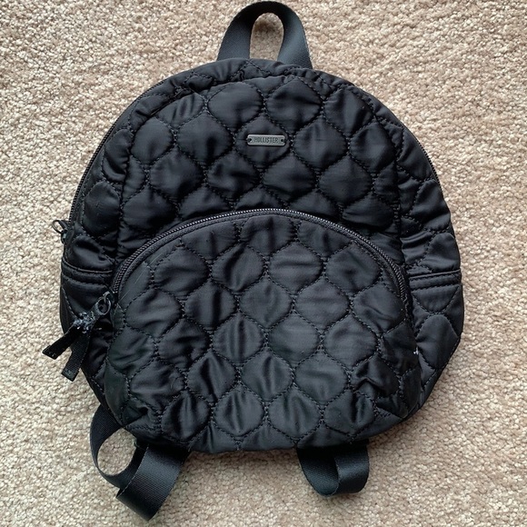 Hollister small black backpack bag - Picture 1 of 6